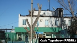 Колония в поселке Заречный Алматинской области, где содержится Азиз Юсупов. 5 декабря 2014 года.