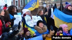 Norway -- Euromaidan in Oslo, 24Nov2013