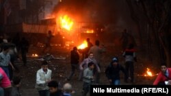 مواجهات بين محتجين وقوات أمنية في القاهرة 16/1/2014