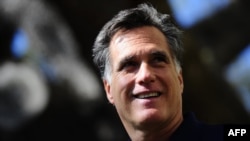 Republican presidential hopeful Mitt Romney 