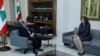 دوروتی شیا، سفیر آمریکا در بیروت، در دیدار با میشل عون، رئیس‌جمهوری لبنان
