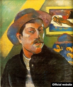 Аўтапартрэт Поля Гагена, каля 1893-1894 гадоў