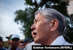 Алмазбек Атамбаев Кой-Ташта. 27 маусым 2019 жыл.