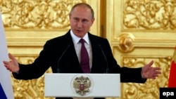 Владимир Путин, Ресей президенті.