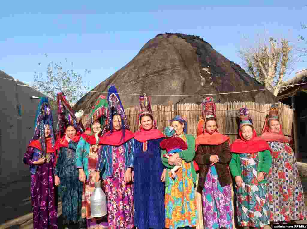 Afghanistan -- Ethnic Turkmens in Jouzjan province, 02Apr2013.