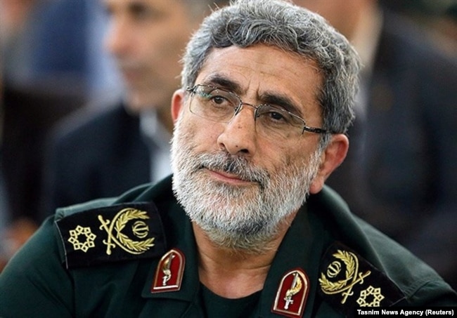 Ismail Qaani has been appointed as the Qufd force's new commander. (file photo)