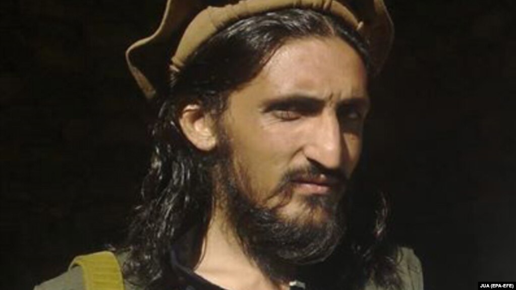 PAKISTAN -- Pakistani militant Omar Khalid Khorasani is seen at an undisclosed location near the Pak-Afghan border, undated