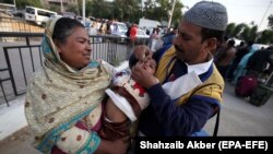کمپاین واکسین پولیو در پاکستان