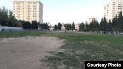 Стадион перед началом митинга НМДС. 12.10.2014