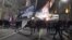 Belgrade Protesters Vent Anger At Montenegrin Embassy Over Law Of Religion GRAB 2