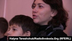 Тетяна Дурнєва із сином Михайлом