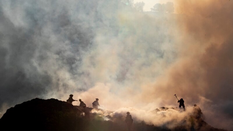 آتش‌سوزی‌های کالیفرنیا؛ ۸ هزار جریب زمین ظرف ۸ ساعت سوخت