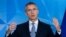 Belgium -- NATO Secretary-General Jens Stoltenberg delivers remarks after the US elections at the alliance's headquarters in Brussels, November 9, 2016