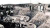 Розкопки Успенського собору в Крилосі археологом Ярославом Пастернаком, 1937 рік. Фото з архіву Юрія Лукомського