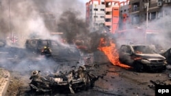 Місце вибуху бомби, ціллю якої була автоколона єгипетського генерального прокурора, Каїр, 29 червня 2015 року