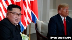 На встрече в Сингапуре Дональда Трампа и Ким Чен Ына