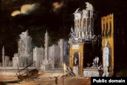 Фантастычныя руіны з благаслаўлёным Аўгустынам, Мансу Дэзыдэрыё (1593-1640)