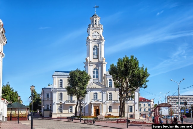 Віцебская ратуша, фота ©Shutterstock