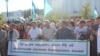 Митинг в поддержку башкирского языка в Уфе (Башкортостан, Россия). 16 сентября 2017 года. 