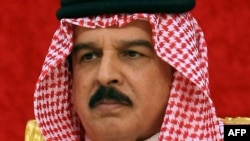 Kралот на Бахреин Хамад бин Иса ал-Калифа. 