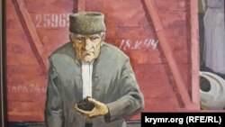 Депортация крымских татар. Иллюстрация