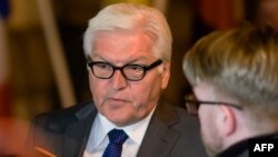 Министр иностранных дел Германии Франк-Вальтер Штайнмайер.