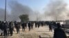 At least one police officer was killed by stone-throwing demonstrators and more than 80 police were injured in the November 25 clashes.