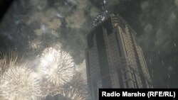 Chechnya - Firework in Grozny, 16May2012