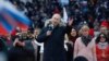 На мітынгу ў сваю падтрымку Пуцін паабяцаў «10 гадоў яркіх перамог». ВІДЭА