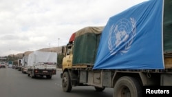محموله‌های امدادی آژانس سازمان ملل در امدادرسانی و اشتغال پناهجویان فلسطینی موسوم به اونرا