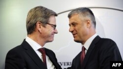 Guido Westerwelle i Hashim Thaci