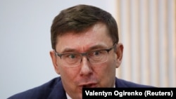 Ukrainian Prosecutor-General Yuriy Lutsenko (file photo)