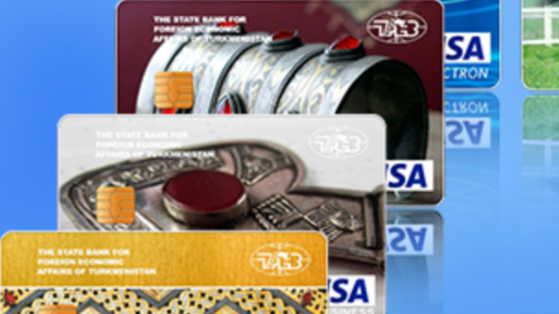 Türkmenistanda Visa kartlarynyň ‘29 müňüsi petiklendi’