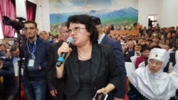 Активистка Жанна Секетаева. Село Акжар Восточно-Казахстанской области, 27 февраля 2020 года.