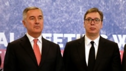 Predsednik Crne Gore Milo Đukanović i Srbije Aleksandar Vučić, susret u Tirani, decembar 2019.