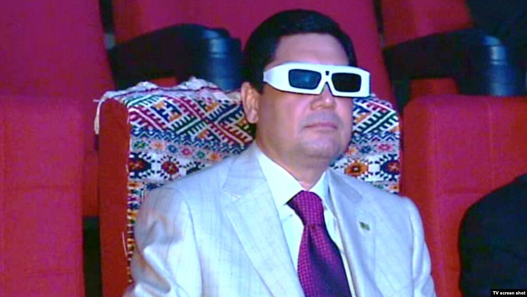 President Gurbanguly Berdymukhammedov opened the cinema on his birthday.