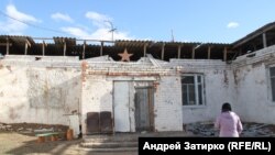 Дом культуры после пожара, Усть-Ималка, май 2019 года