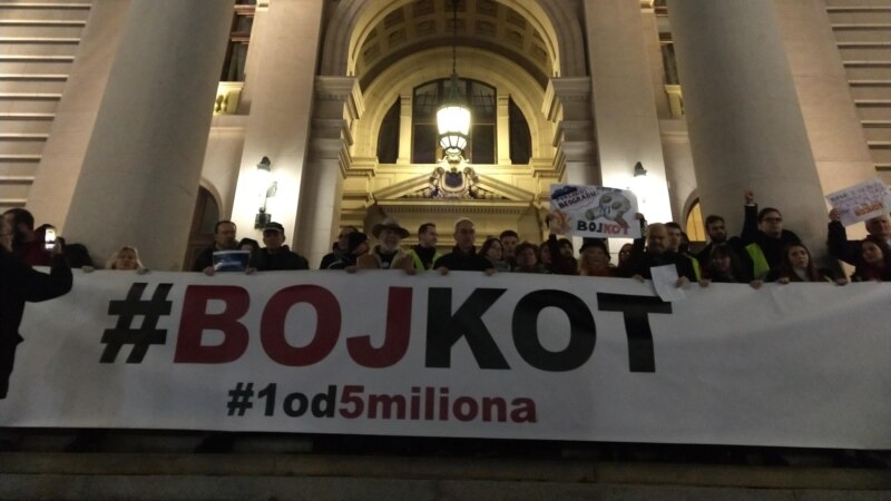 '1 od 5 miliona': Nastavljamo proteste 