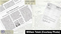 Colaj presă şi ACNSAS (William Totok)