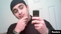 An undated photo from a social media account of Omar Mateen.