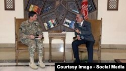 Afghan Chief Executive Officer Abdullah Abdullah met with General Joseph Votel, U.S. commander, in Kabul on Jan 18.