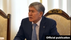 Экс-президент Кыргызстана Алмазбек Атамбаев.
