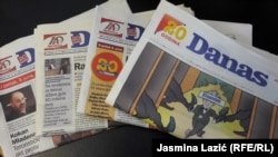 Štapna izdanja lista "Danas", ilustrativna fotografija