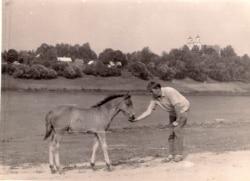 Уладзімер Караткевіч у Друі. 1973