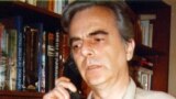 Prof. Alexandru Călinescu, vorbind la RFE