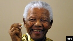 Nelson Mandela, Johannesburg, juli 2008. 