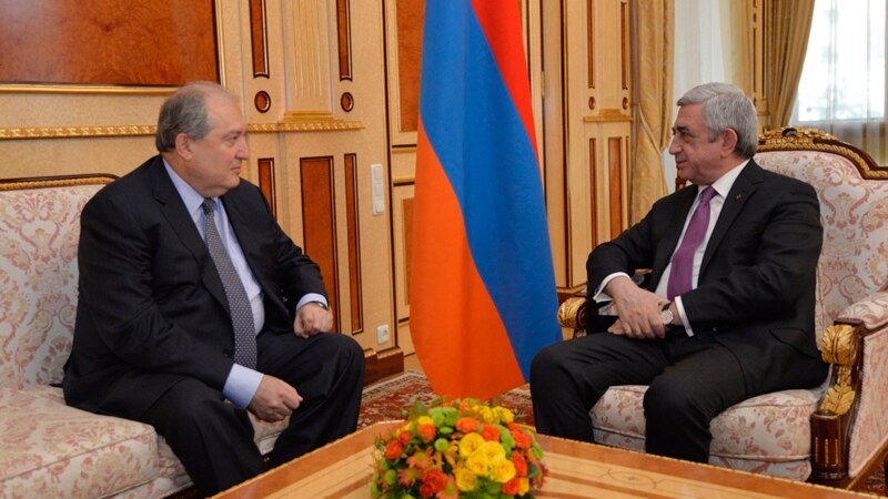 Armenian President Meets Serzh Sarkisian