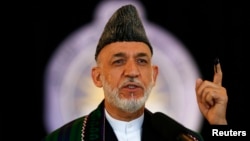 Afghan President Hamid Karzai in the past has often used the term "foreign interests" to describe Pakistan without specifically naming the country.