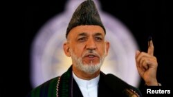 Presidenti afgan, Hamid Karzai.