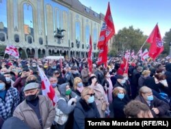 Протест у Тбілісі зібрав кілька тисяч людей